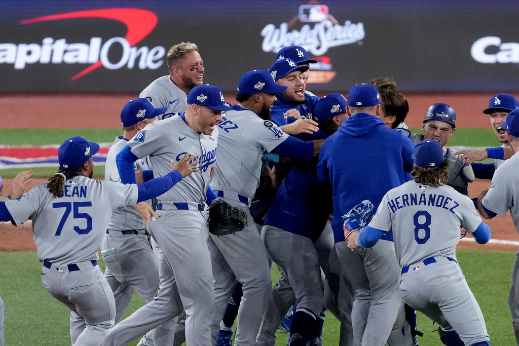 MLB／洛杉磯道奇逆轉勇奪世界大賽冠軍！美媒估計球員冠軍獎金「高達8位數」