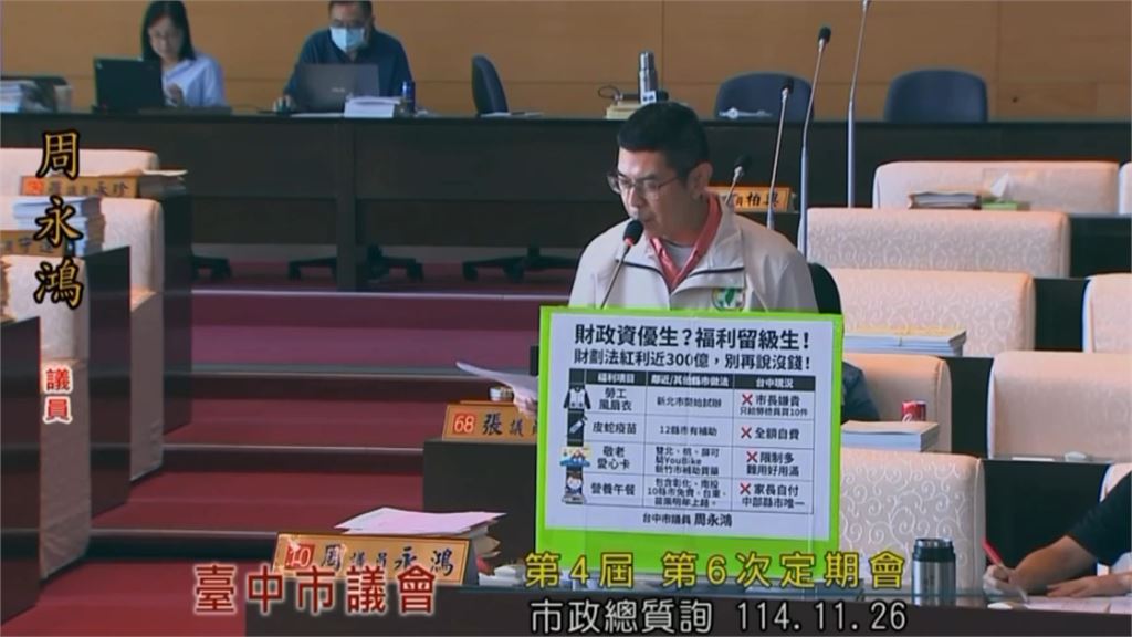 江啟臣喊「皮蛇疫苗補助」　周永鴻曬質詢片段「去年就提過」