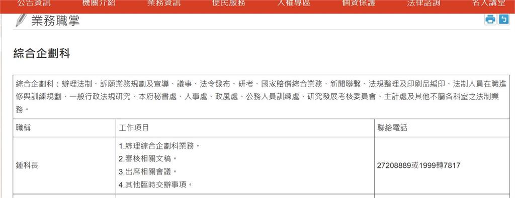 快新聞／撞見局長科長「私情」？網爆考核59分被離職身心受創　北市法務局回應了