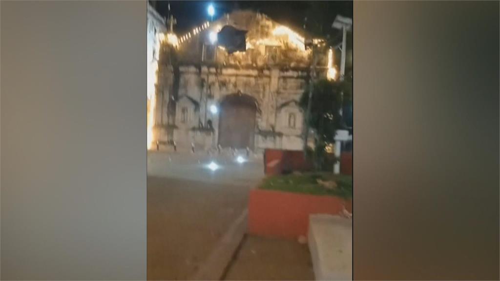 菲律賓中部6.9強震　教堂崩塌、多地停電　至少20人罹難