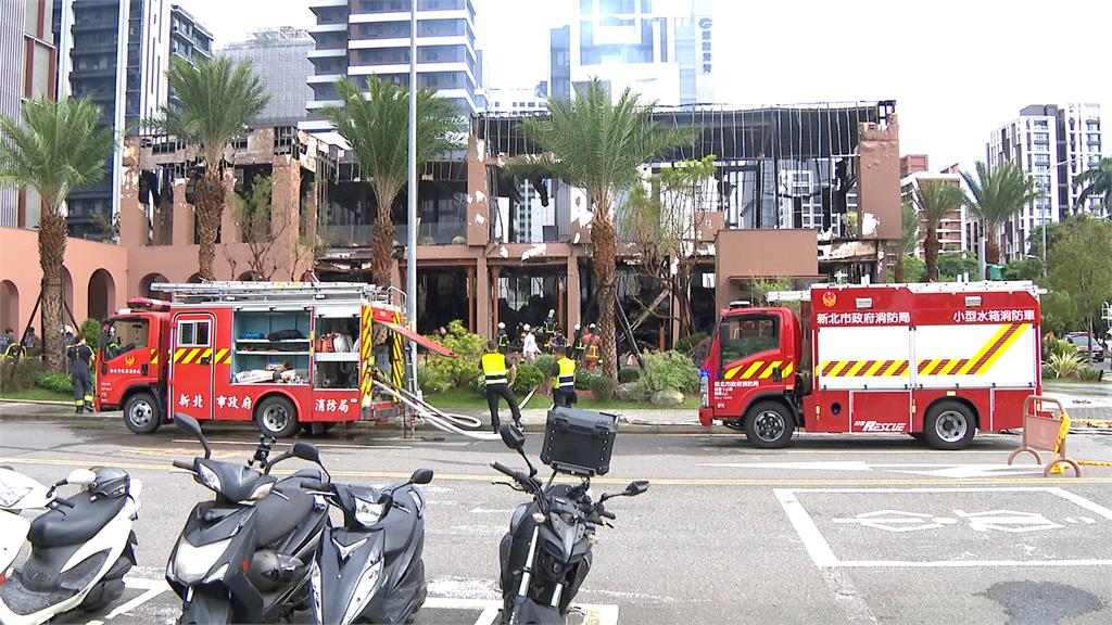 新店豪宅建案開賣前一天　樣品屋陷入火海