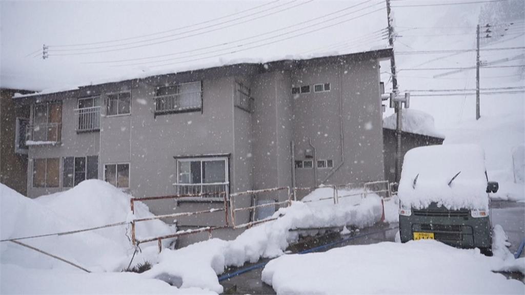 寒流發威日本積雪驚人 湯澤町6小時降19公分雪量