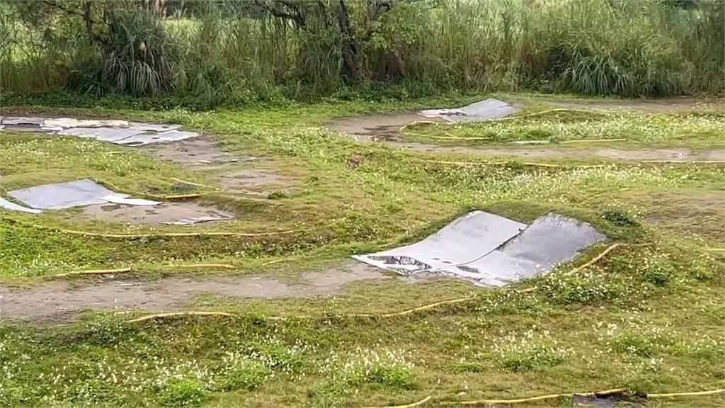 宜蘭市遙控賽車場「賽道被壓壞」 竟是怪手開進來!玩家哀嚎:下月有比賽