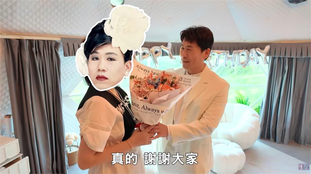 羅時豐漂亮老婆「絕美正臉照」流出!結婚28年「鏡頭前擁吻」閃瞎全網