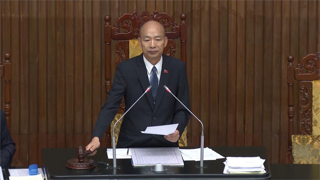 在野強行通過"無人機條例"　韓國瑜批"不副署"武器化　政院反擊：守護憲政盾牌