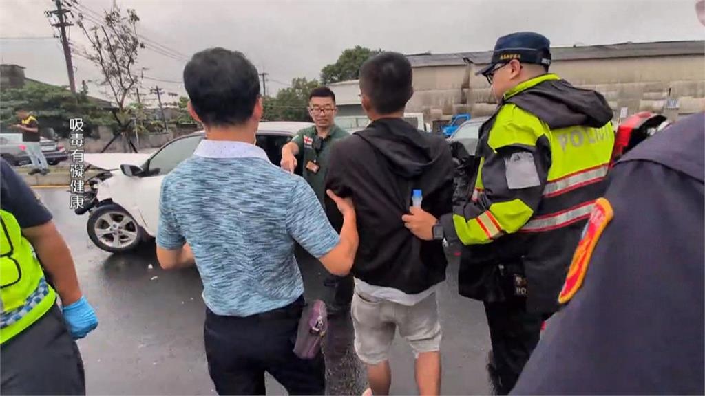 毒駕釀禍！嘉義五車連環撞7人傷　駕駛下車神情恍惚