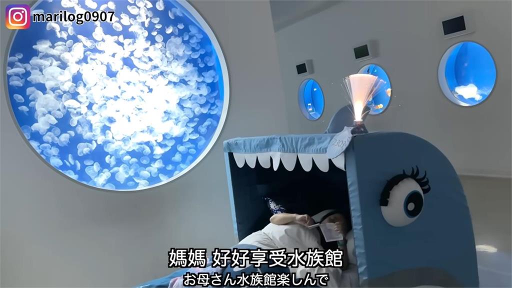 日本女星帶母親初體驗24H待台灣水族館　「與水母共眠」療癒畫面曝光