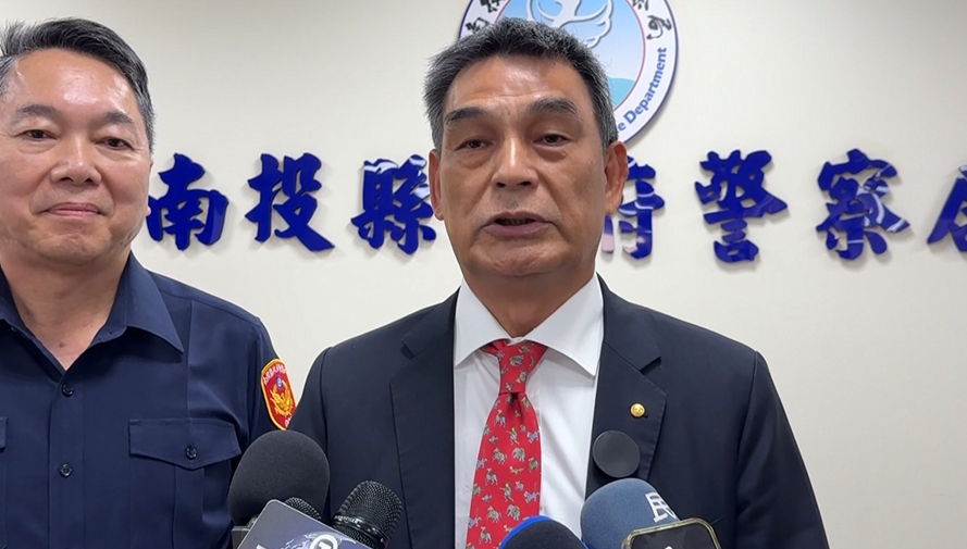 防詐有「顏」值! 南投縣警局邀房產達人顏炳立齊打詐