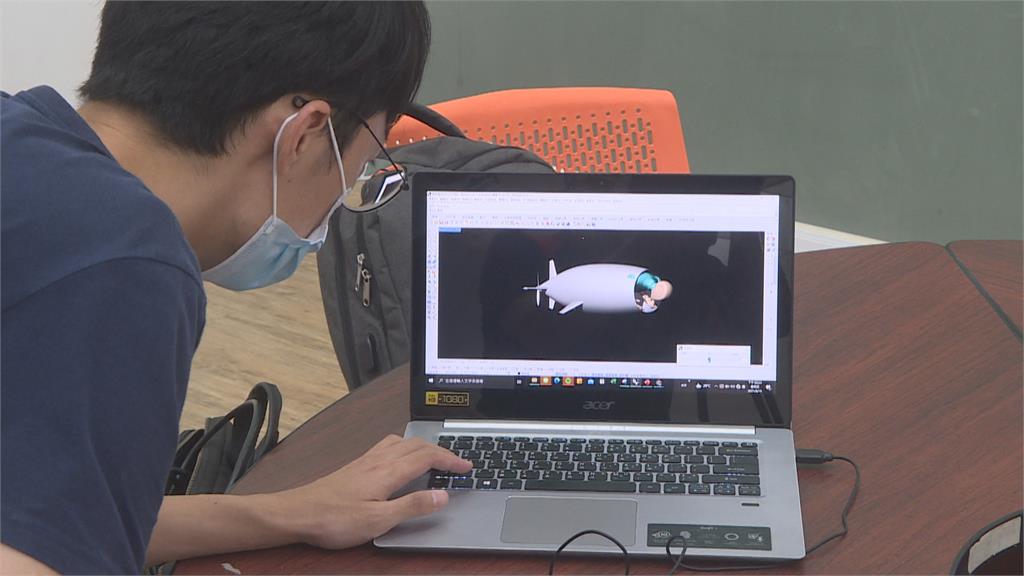 成大學生自製人力潛艇 2022年赴英國參加歐洲國際賽