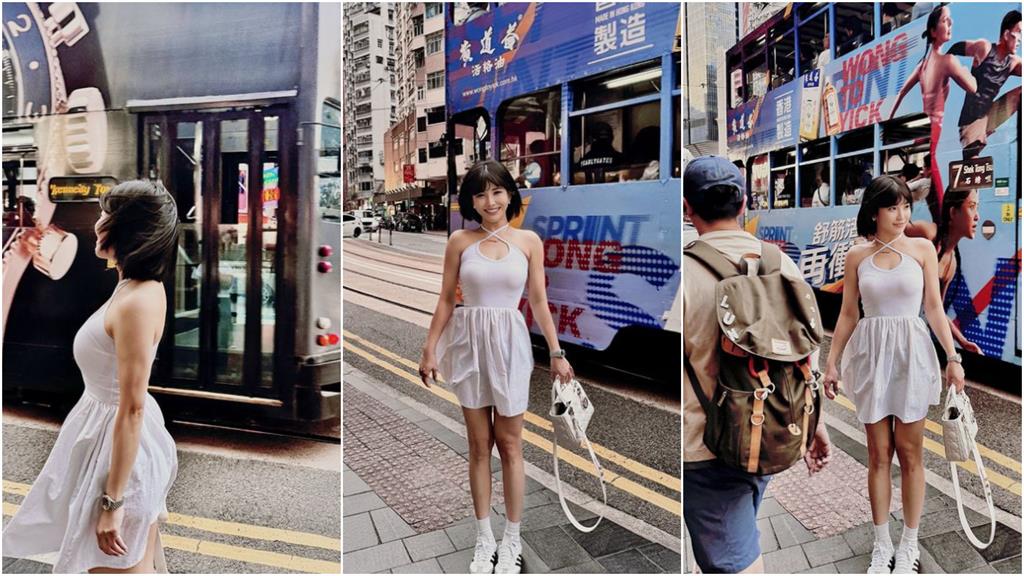 香港街頭正妹「中路0設防」竟是壯壯!布料猛縮水「蛋形圓弧」全現形