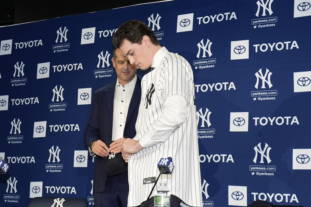 MLB(影)/左投Fried正式穿上洋基球衣 簽天價合約後第一個想法令人莞爾