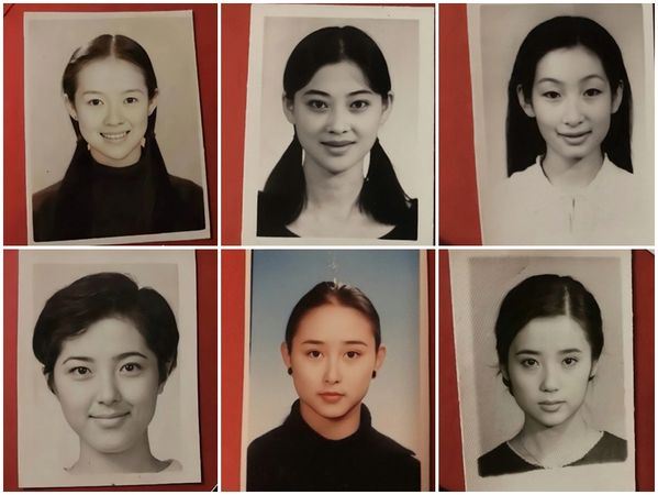 17歲章子怡「雙馬尾學生照」被翻出！同班5女星舊照也曝光全網讚嘆