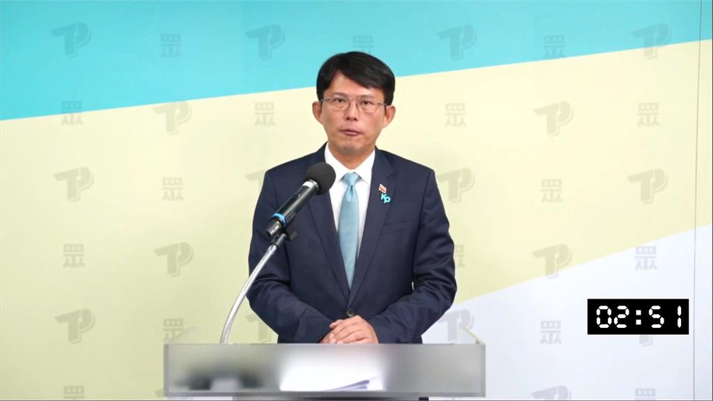 砲轟執政黨、要救柯主席 民眾黨主席補選政見發表會蔡.黃火花少