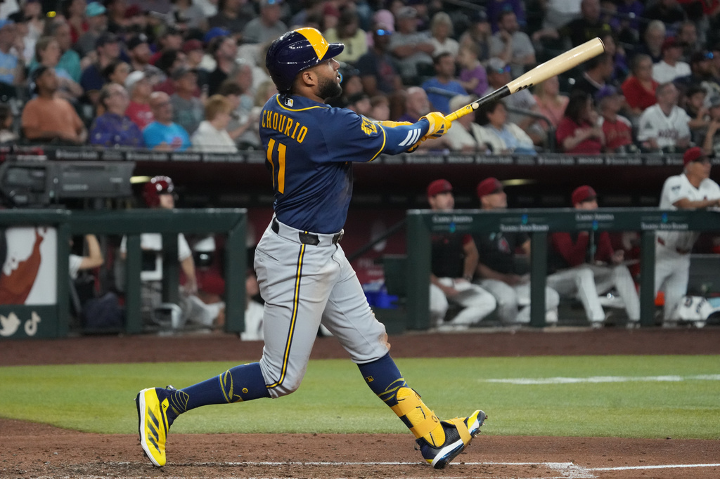 MLB(影)／明明是右打玩到變左打！喬里奧「隱藏技能」曝光　差點把球轟出牆外