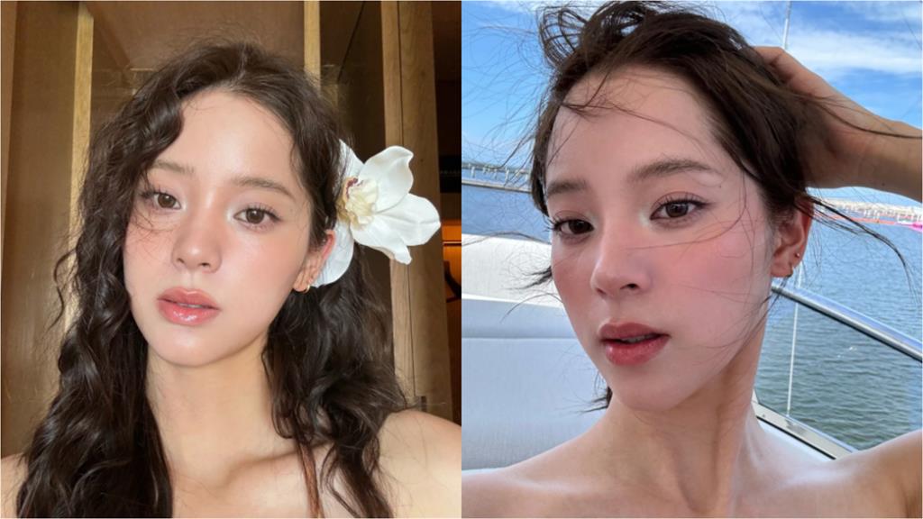 歐陽娜娜「懶理國籍風波」中國濕身爽玩!巨光直射「整尊全黑」網瘋調亮度