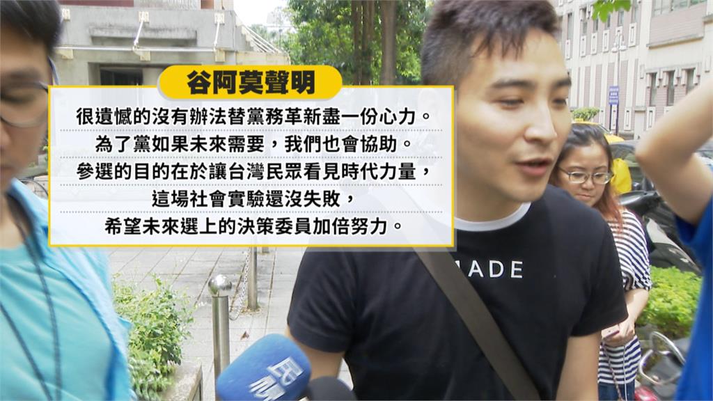 無緣時力決策委員 谷阿莫說話了!