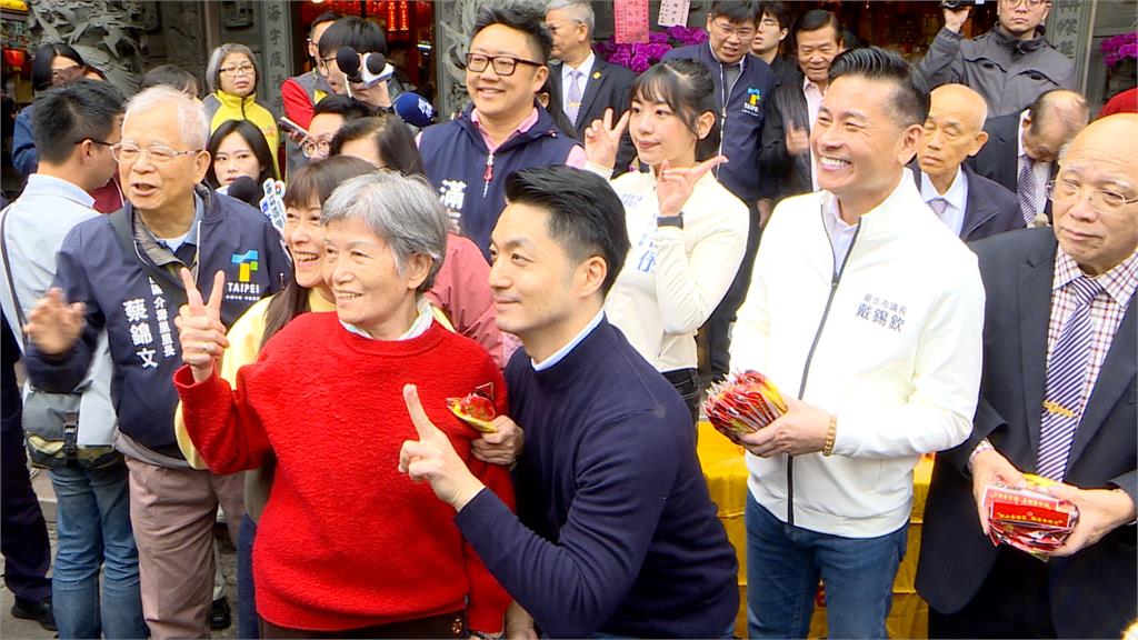 北市松信區議員選情白熱化！　藍小雞緊跟蔣萬安、綠新人搶曝光