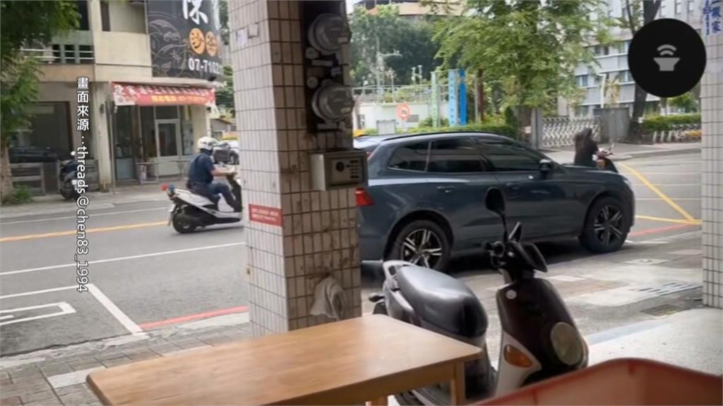 不甩演習管制硬要騎車上路! 騎車狂飆跑給警察追