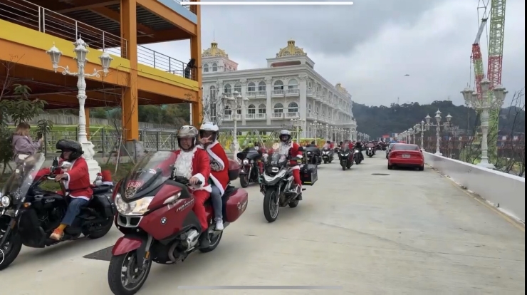 上百台百萬重機化身耶誕騎士 寒冬送愛助弱勢團體