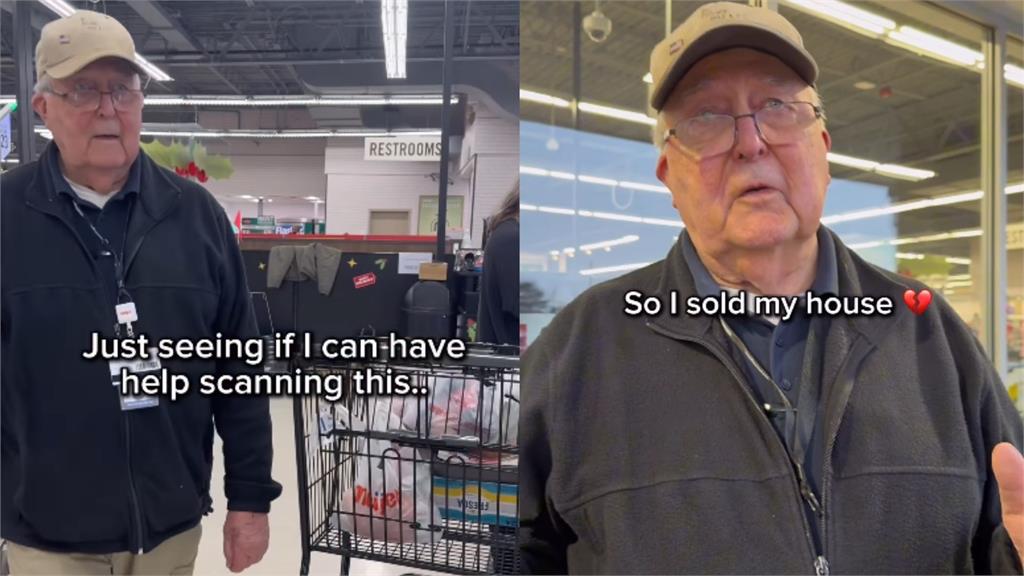 88歲翁每天站超市結帳8小時!辛酸故事惹哭全球網友善款衝破5千萬