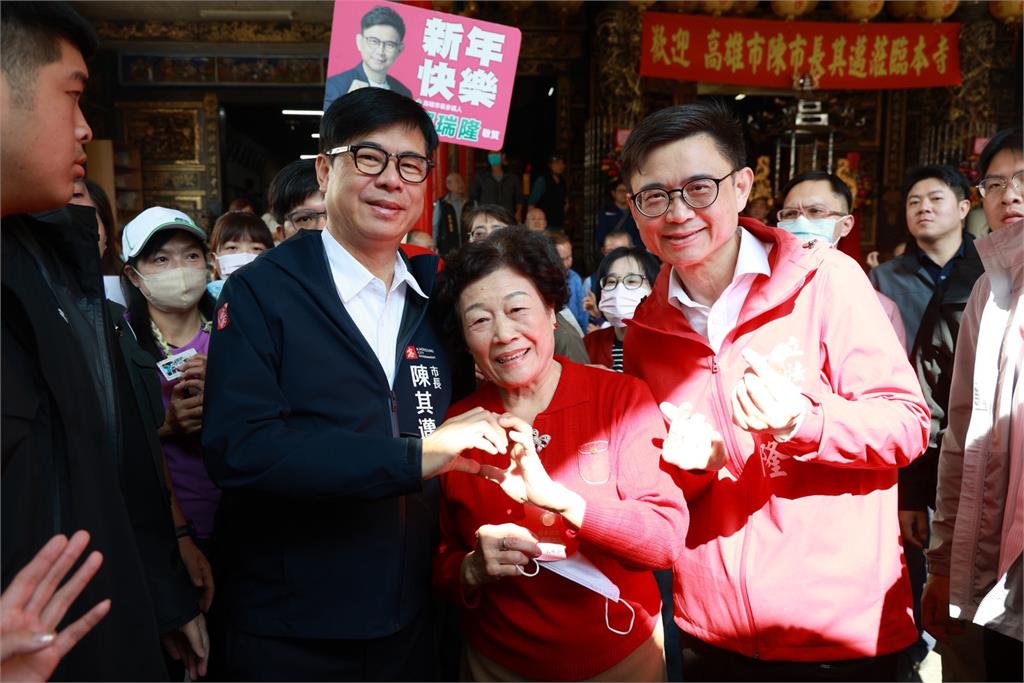 快新聞／大年初四迎財神！陳其邁發放紅包引爆市民熱情