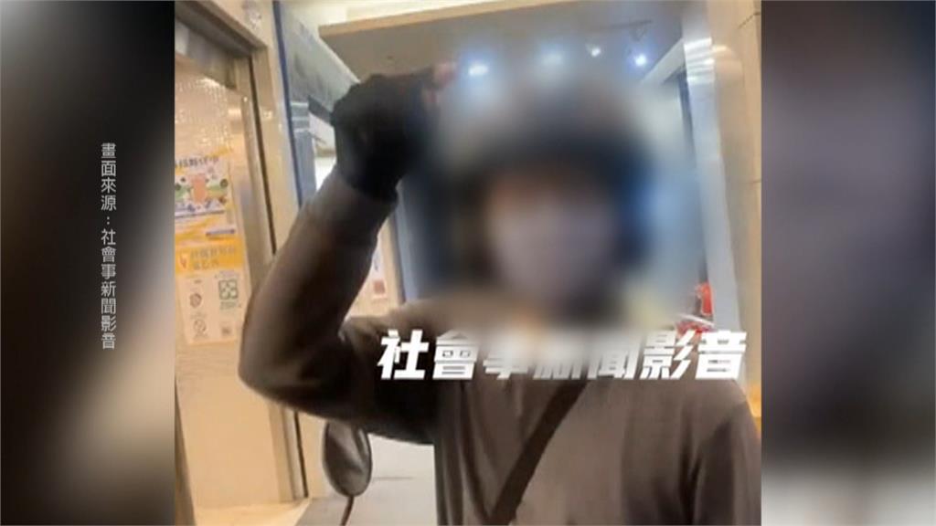 行車糾紛!台中副駕男「亮斧頭」下車理論 外送員飆罵不雅字眼挨告