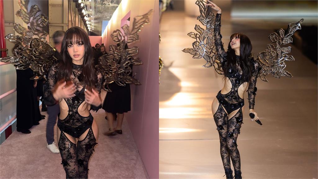 狠掃瘋馬女郎陰霾？Lisa辣登內衣時尚秀…網見「2排炸脆骨」愣：比例有點虐