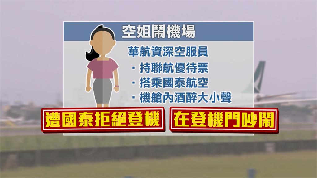 華航空姐開員工票出國「酒醉鬧機艙」 驚動航警