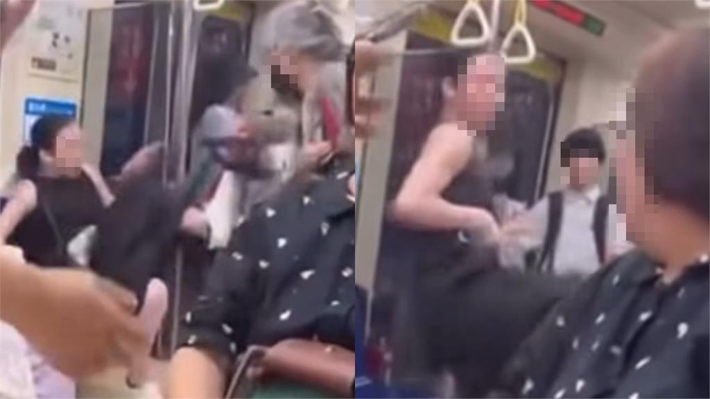 北捷阿嬤遭「猛踢2腳」慘飛走！「第二視角」影片流出…網歪樓讚長髮男1特質