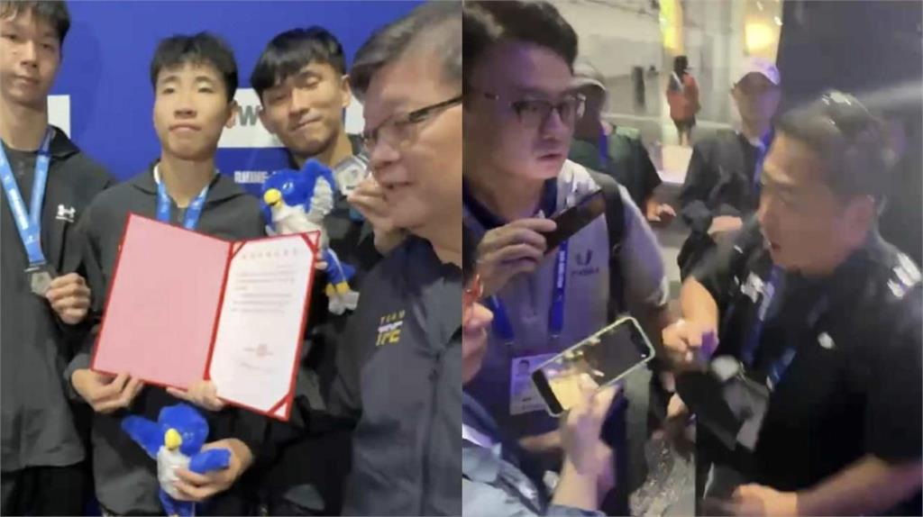 快新聞/中國蠻橫搶奪世大運台灣隊賀電 賴清德譴責:違背運動家精神