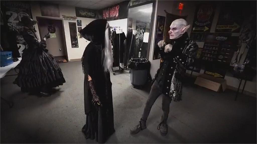 萬聖節將至! 美國亞特蘭大萬坪鬼屋日吸千人試膽