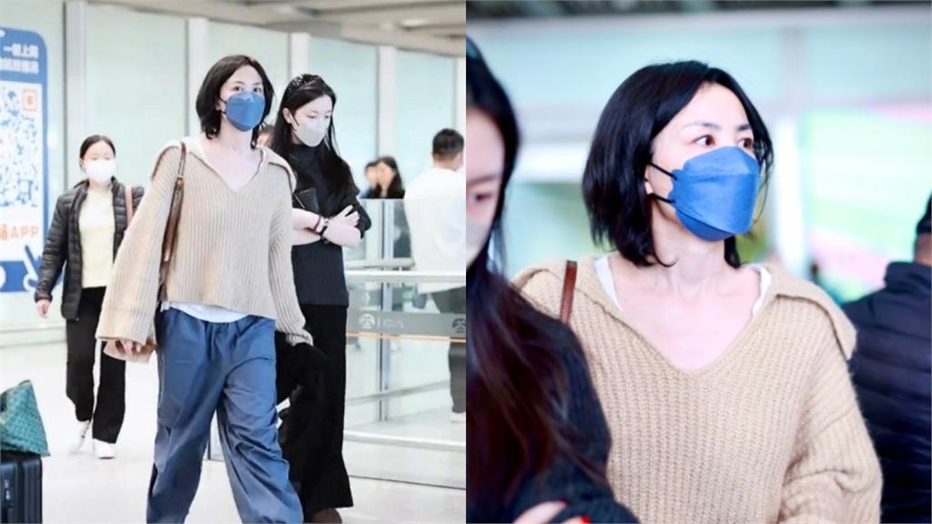 54歲王菲機場「最新狀態」被捕捉！同框女兒李嫣「真實模樣」全曝光…網嚇爛