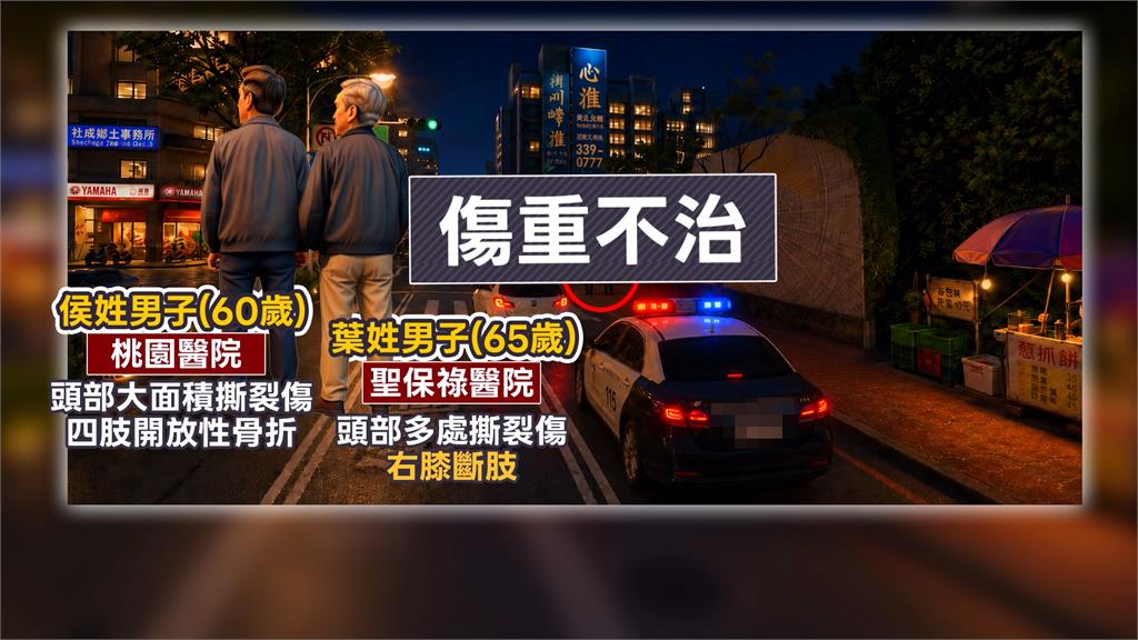 桃園毒駕衝撞「兩路人無辜喪命」　住院中家屬崩潰痛哭