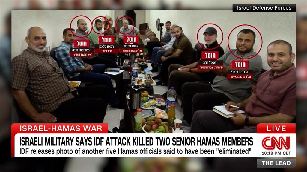 以軍稱擊斃5名哈瑪斯高層　哈瑪斯加薩領導人住處遭包圍