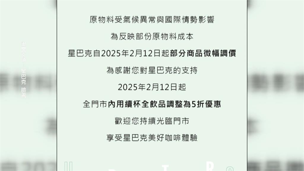 星巴克無預警宣布漲價！　12日起部分商品「微幅調價」