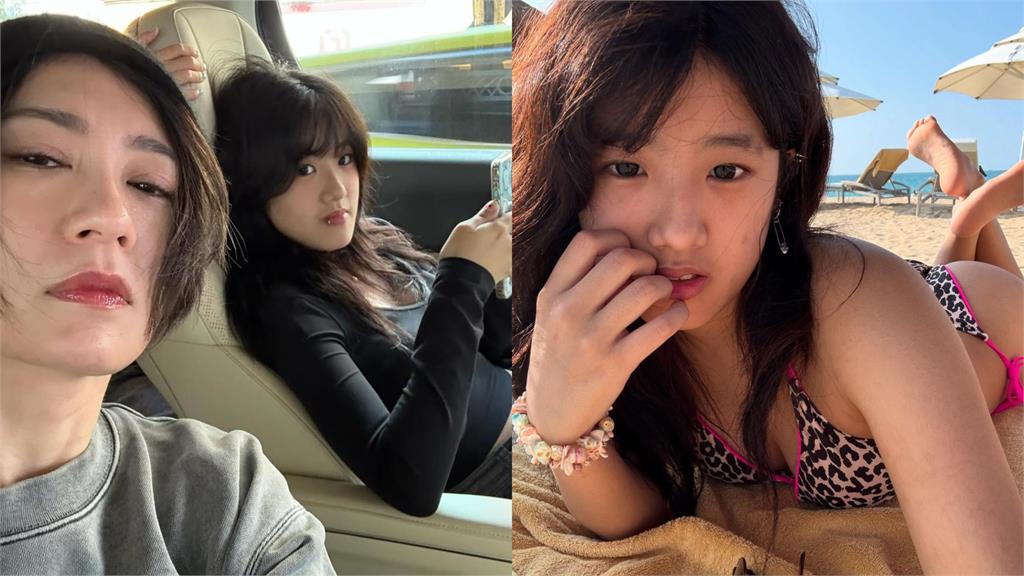 梧桐妹海邊大解放曬比基尼辣照!背後挖空「洩大片肉色」絕頂S曲線全現行