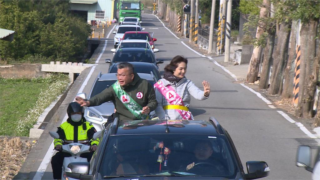 蔡其昌走春放閃喊「老婆尚勇」吸2萬人讚 網見一亮點:跟蕭美琴是姐妹嗎?