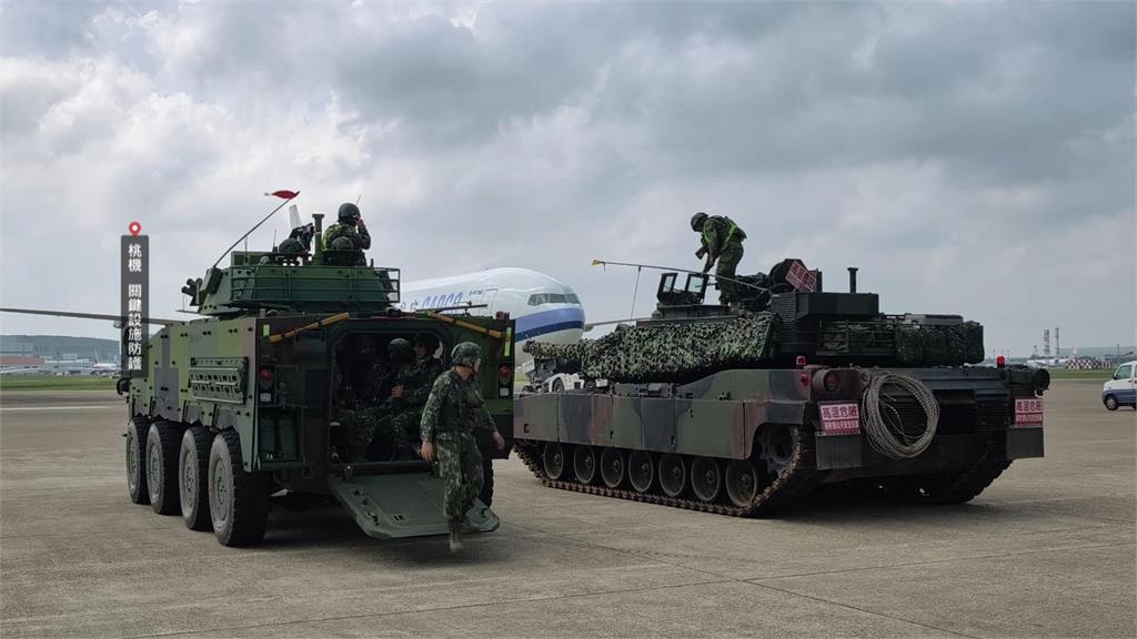 漢光42演習第三天！　M1A2T護衛桃機﹑淡水河阻絕秀戰力