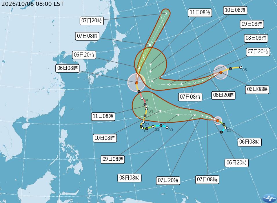 快新聞／氣溫驟降！東北季風增強「這時」恐再變天　3颱共舞趨勢專家全說了