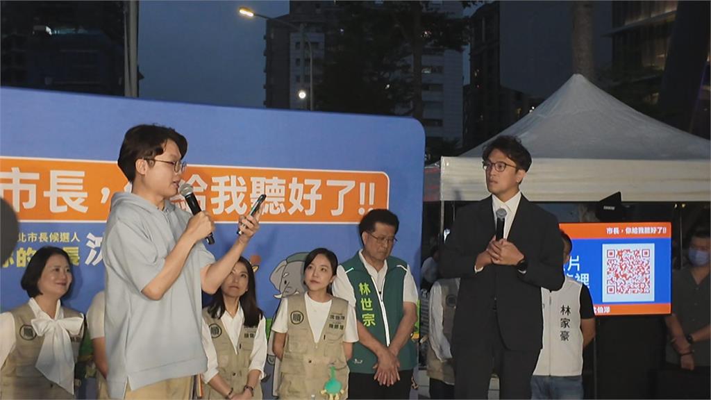 快新聞／國民黨抹黑失敗！沈伯洋肥皂箱大爆滿　現場洋流擠爆劍潭捷運站外