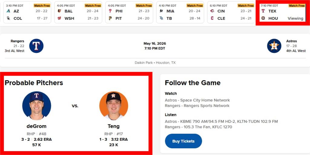 MLB(影)／官方確認出戰！鄧愷威先發對決「地表最強投」5/17線上免費看