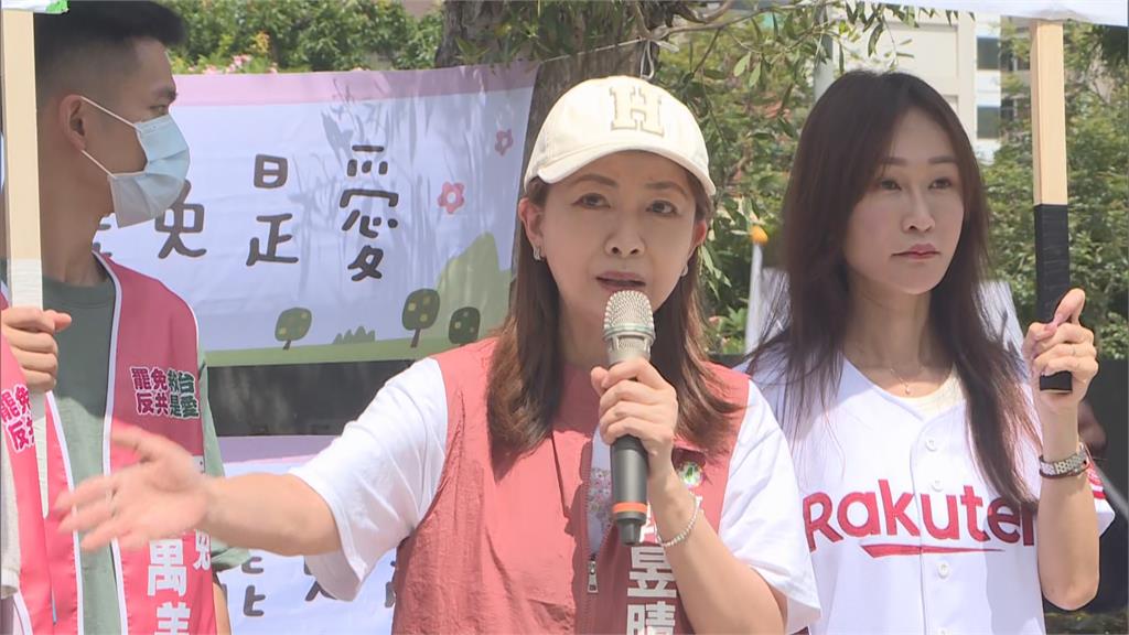 罷免藍委桃園六區全進三階投票 綠營黨公職助攻郭昱晴市場街講