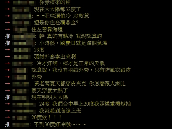 冬天真的要來了?高雄低溫「驟降24度」當地人嚇到吃薑母鴨:要冷死我
