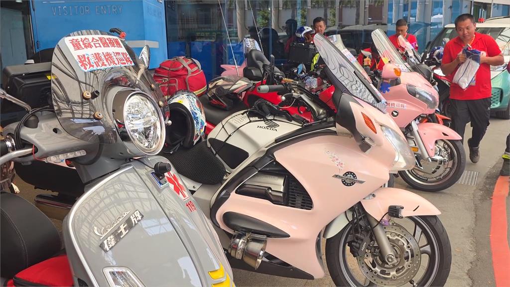 「一鍵求救」！　白沙屯救護重機車隊守護香燈腳