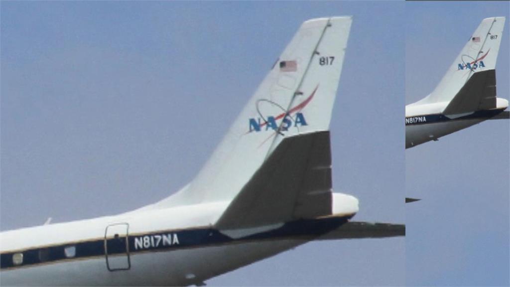 來台進行亞洲空品飛航實驗　航空迷捕捉NASA　817低空飛過恆春身影