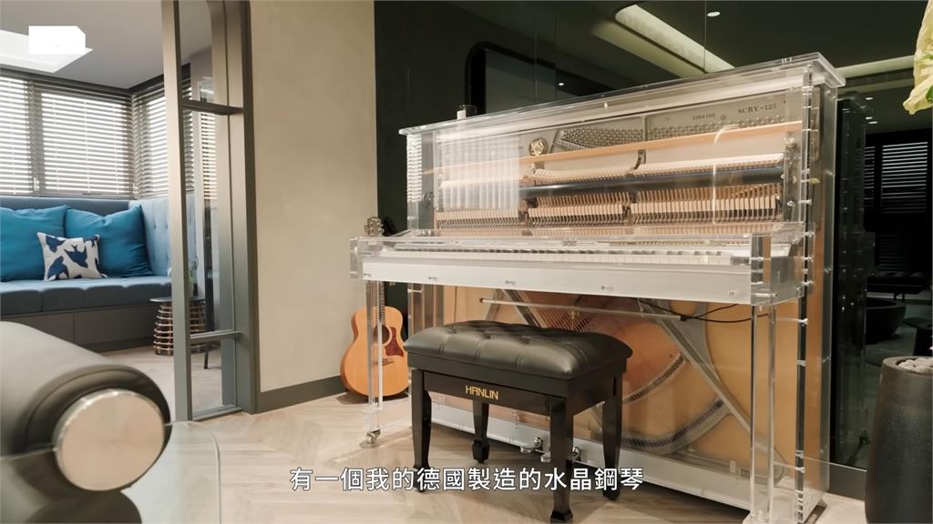 百勒絲開箱133坪「月球系」豪宅!更衣間藏奢華巧思 粉絲:像藝術博物館