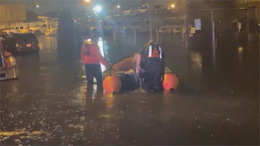 500年一遇暴雨! 颶風奪40命 拜登政府1億美元救災