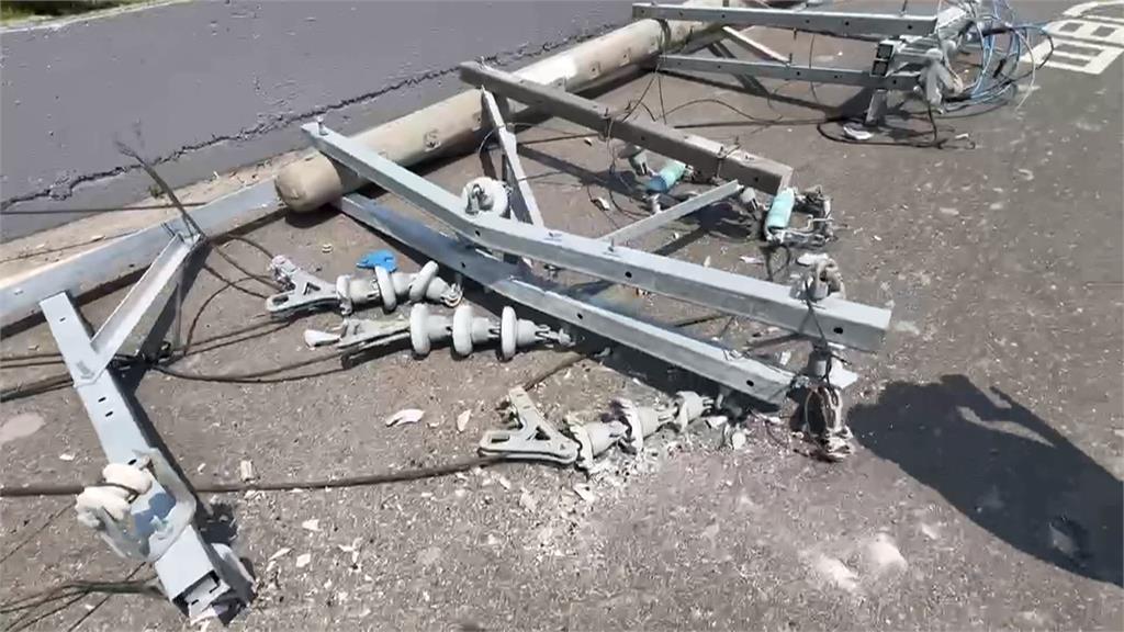 疑未注意路況釀禍!大甲砂石車撞台電工程車 釀1死3傷造成1095戶停電