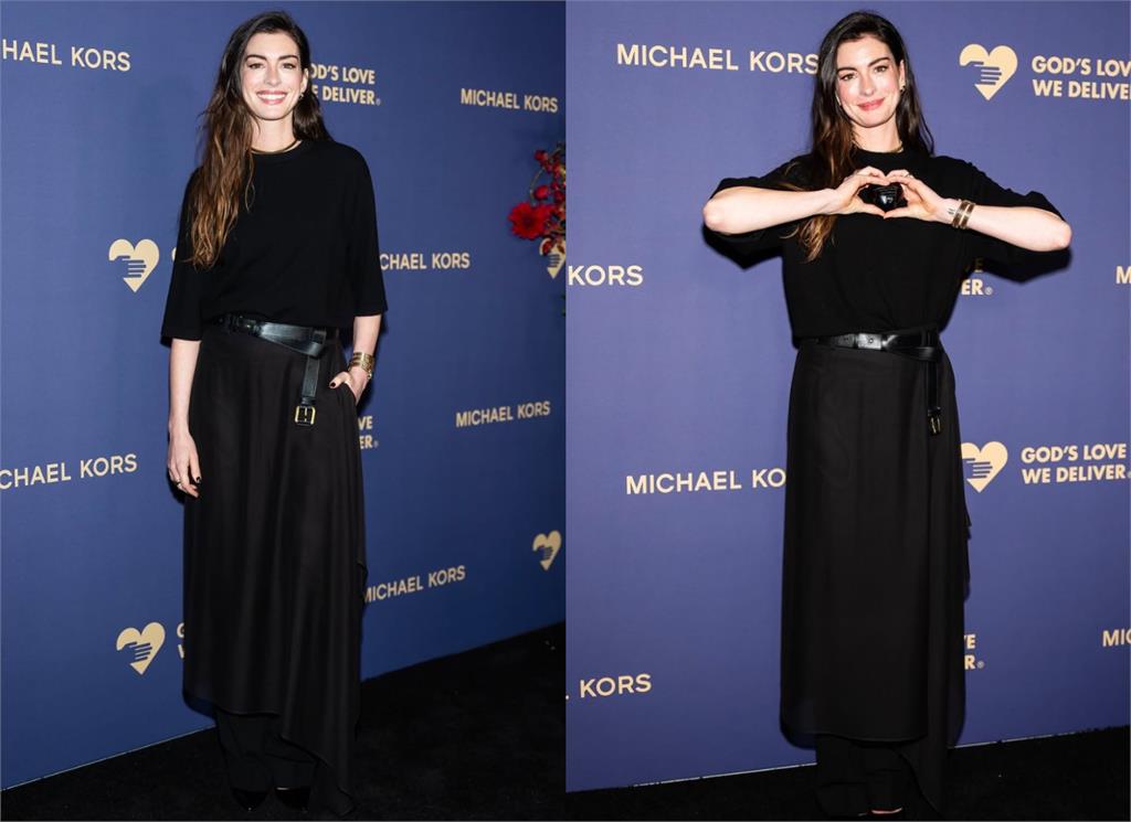 42歲安海瑟薇「爆改辣妹」黑長直沒了！原始臉蛋大消失…網認不出：這是誰