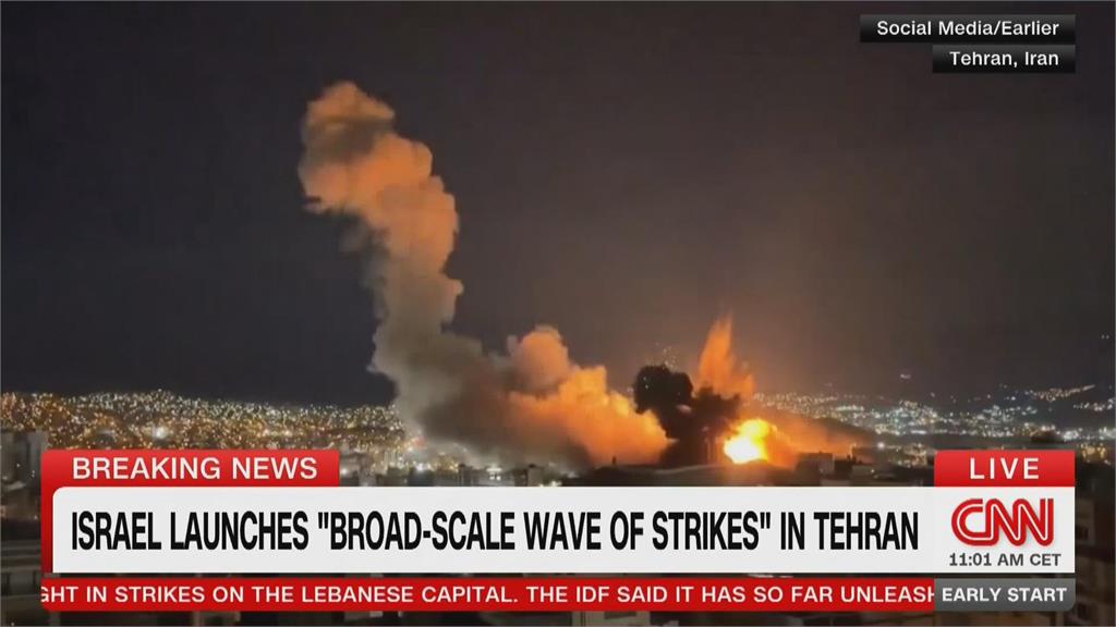 以空襲德黑蘭、伊展開回擊　川普：除非伊朗無條件投降否則免談